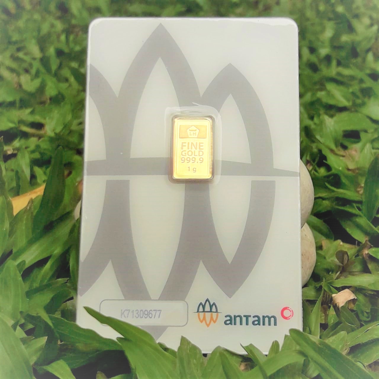 LOGAM MULIA EMAS ANTAM CERTICARD 1 GRAM 1 gram