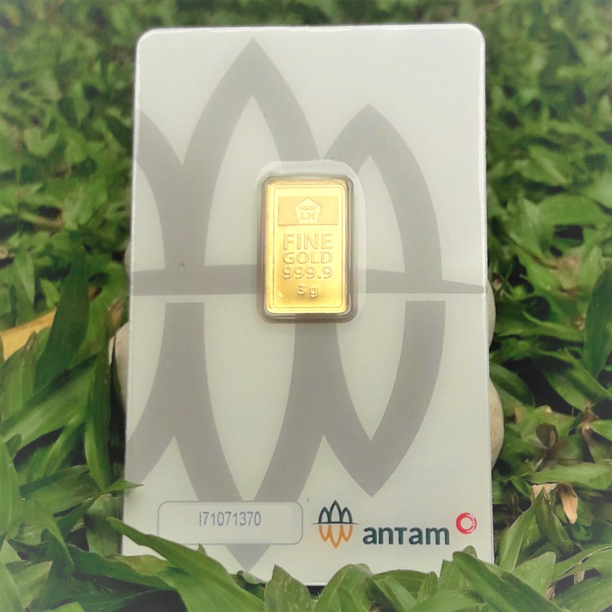 LOGAM MULIA EMAS ANTAM CERTICARD 3 GRAM 3 gram