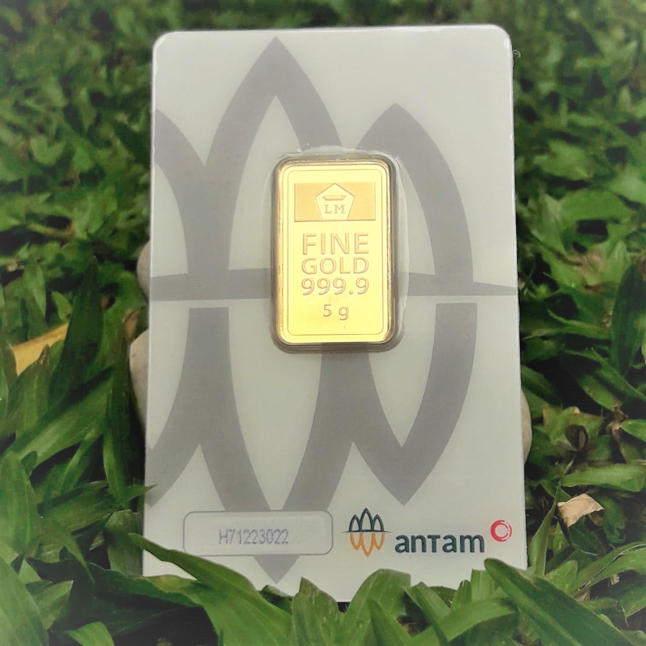 LOGAM MULIA EMAS ANTAM CERTICARD 5 GRAM 5 gram