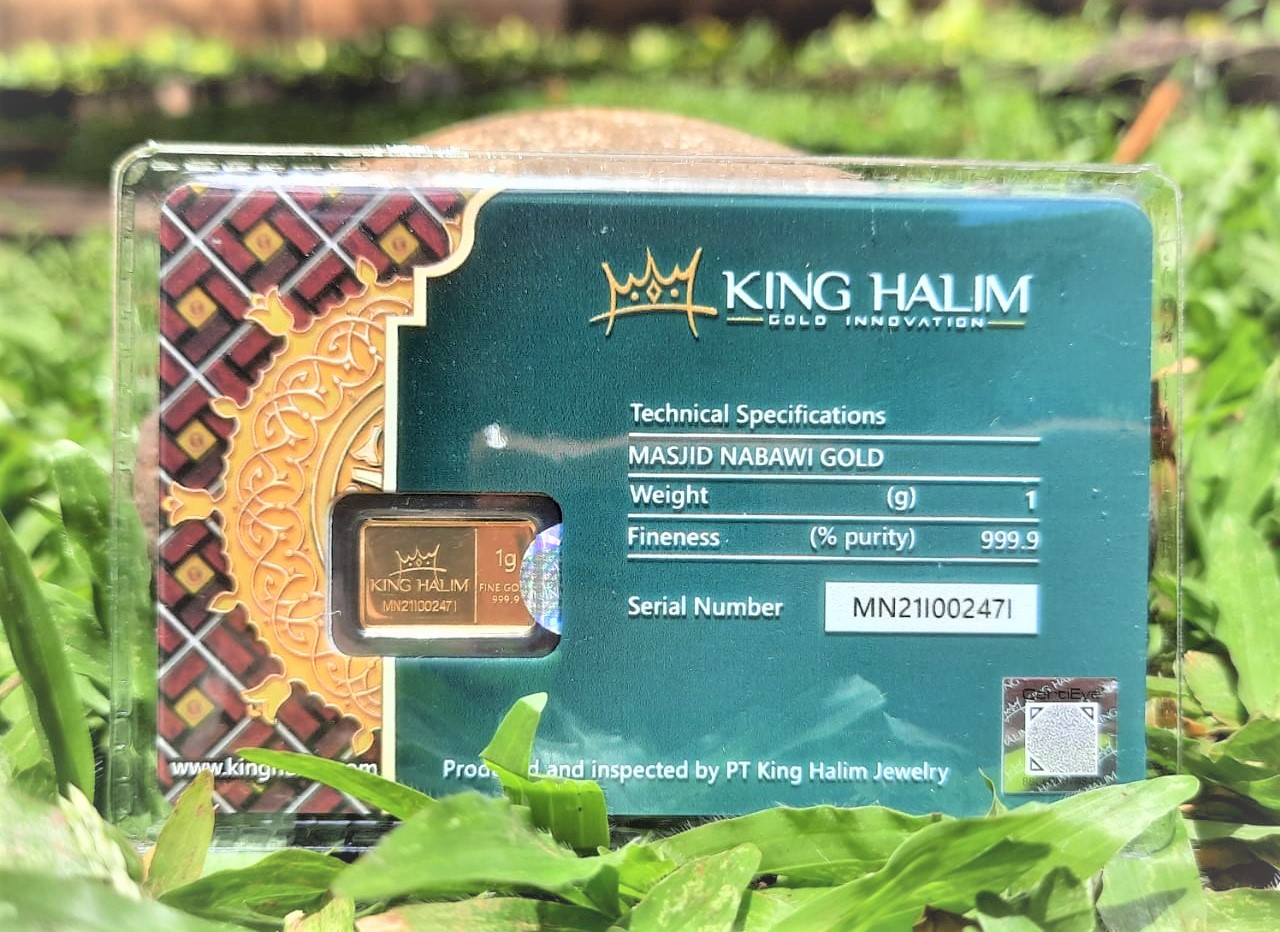 KING HALIM MASJID HARAM NEW ~ 1 GRAM 1 gram