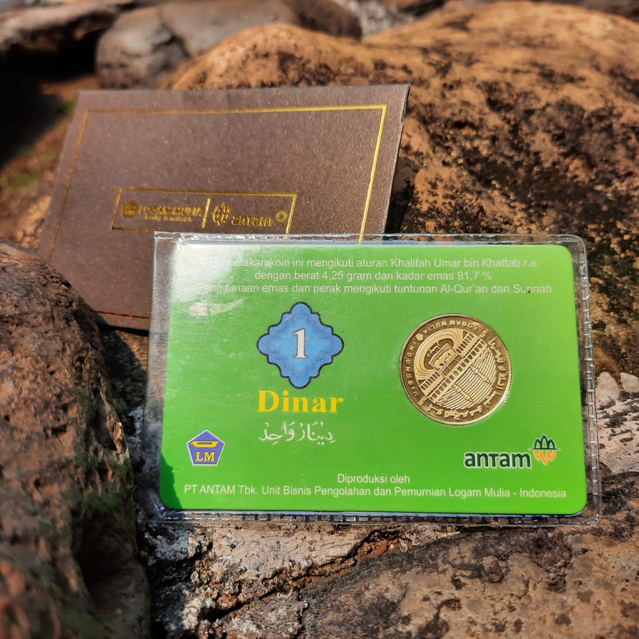DINAR ANTAM 22 KARAT 4.25 gram